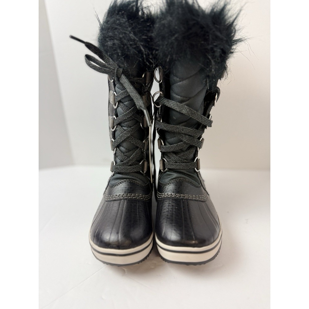 Sorel Kids Tofino II WaterProof Boots Sz 2 Youth‎ Insulated Leather Shoes